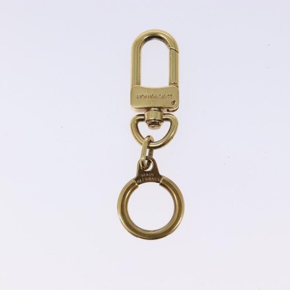 LOUIS VUITTON Anneau Cles Key Holder metal Gold Tone M62694 LV Auth BA5447 - Picture 12 of 12